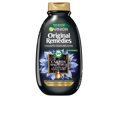 ORIGINAL REMEDIES carbón magnético champú 400 ml
