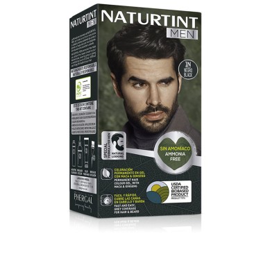 NATURTINT MEN tinte sin amoniaco 1Nnegro 1 u