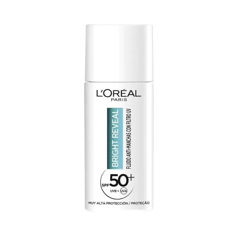 L'Oréal Bright Reveal Niacinamida Fluido Anti-manchas SPF50+ 50 ml