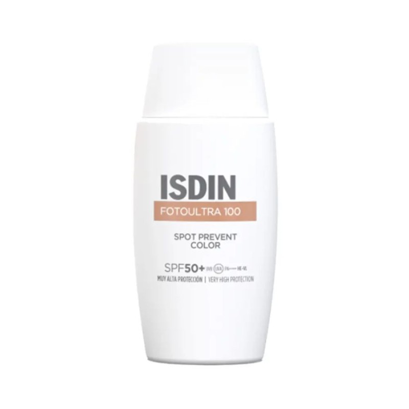 Isdin Foto Ultra 100 Protector Solar Facial con Color SPF50+ 50 ml