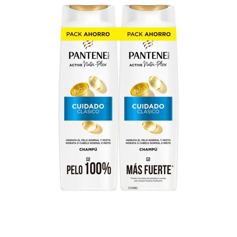 PANTENE CUIDADO CLÁSICO CHAMPÚ LOTE 2 x 325 ml