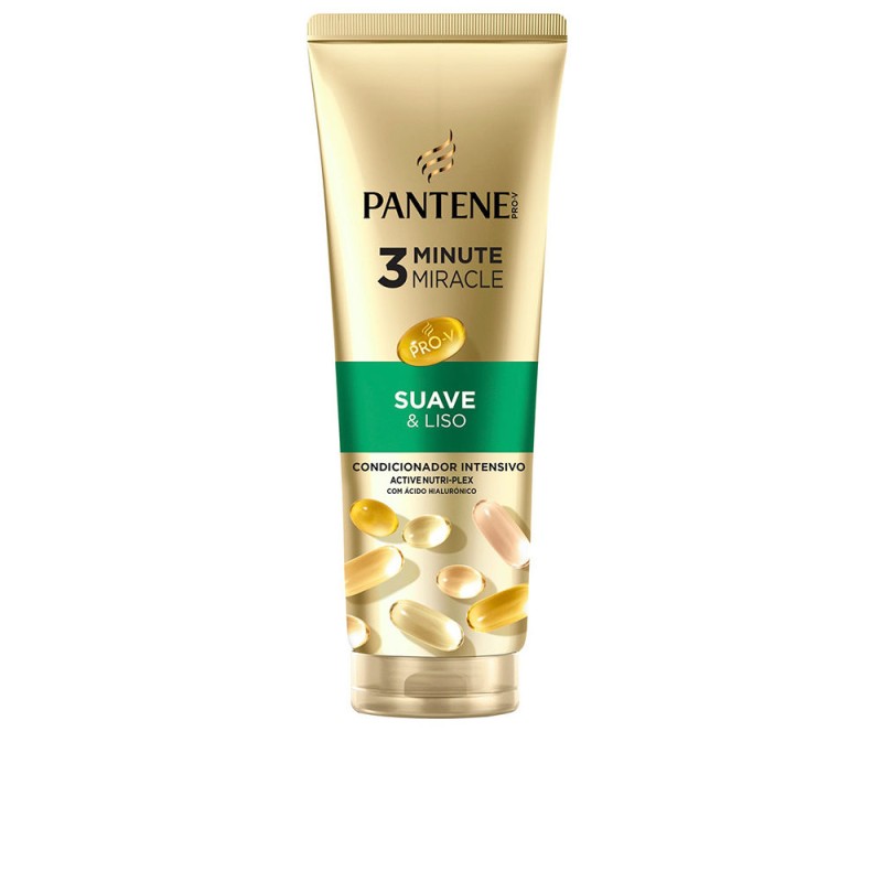 PANTENE MIRACLE 3 MINUTE SUAVE Y LISO acondicionador intensivo 220 ml