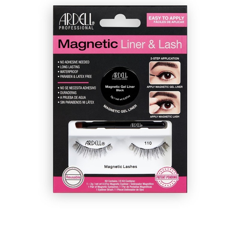 Ardell Magnetic Liner Lash Pestañas 110 + Gel Liner