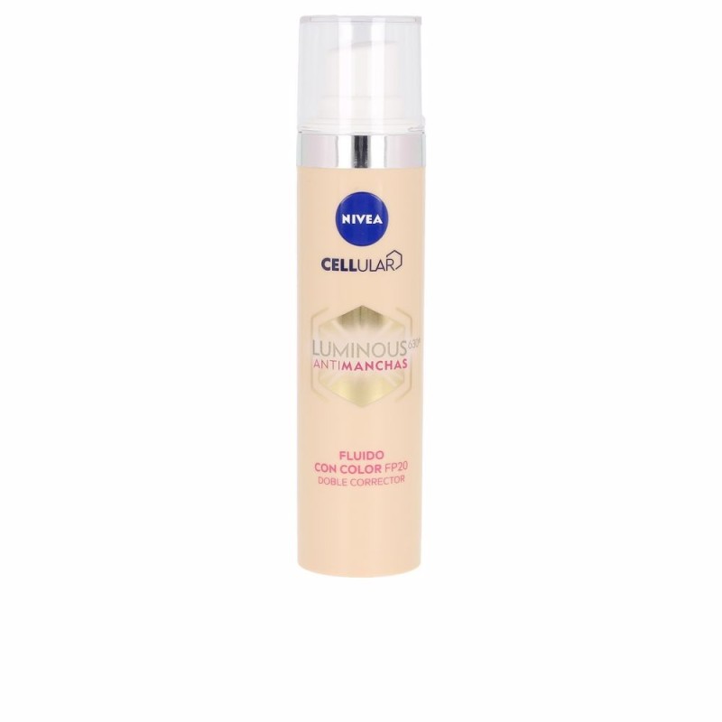 Nivea Luminous 630º Antimanchas Fluido con Color SPF20 40 ml