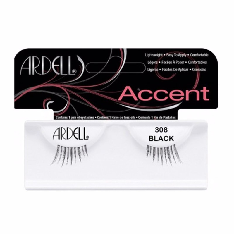 Ardell Accent Pestañas 308 Black 1 ud