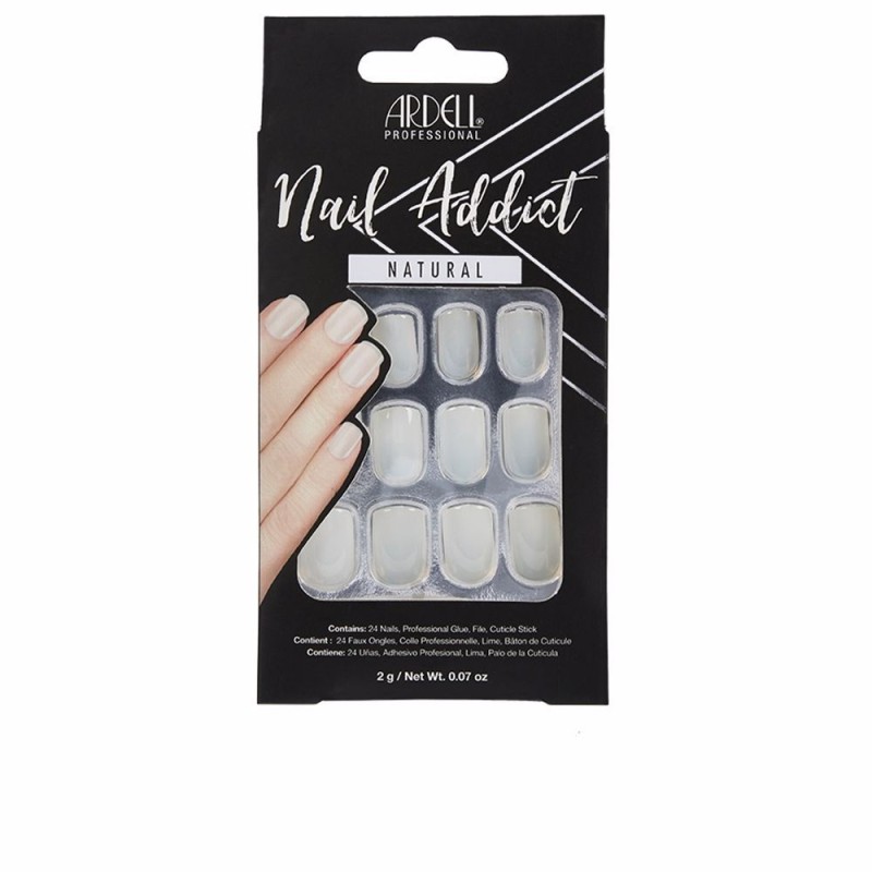 Ardell Nail Addict Natural Squared 1 ud