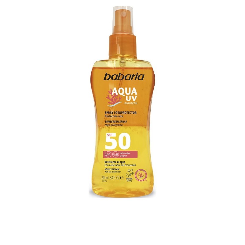 Babaria Solar Aqua UV SPF50 Bifásico 200 ml