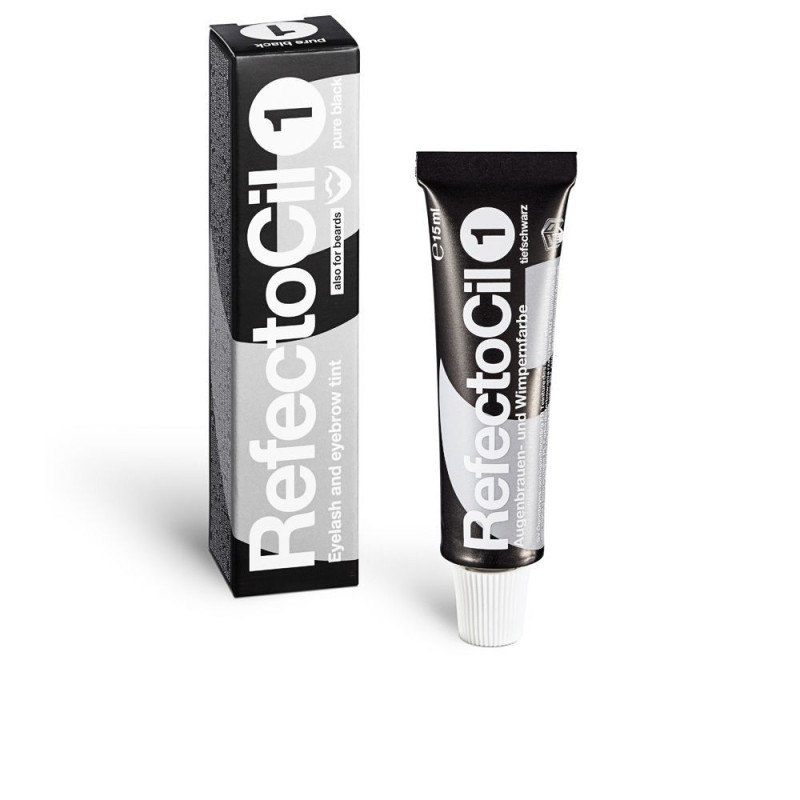 RefectoCil Eyelash And Eyebrow Tint 1 Pure Black 15 ml