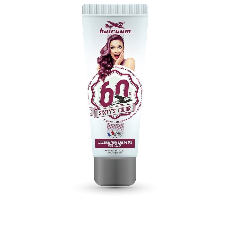 Hairgum Sixty's Color Hair Color Magenta 60 ml
