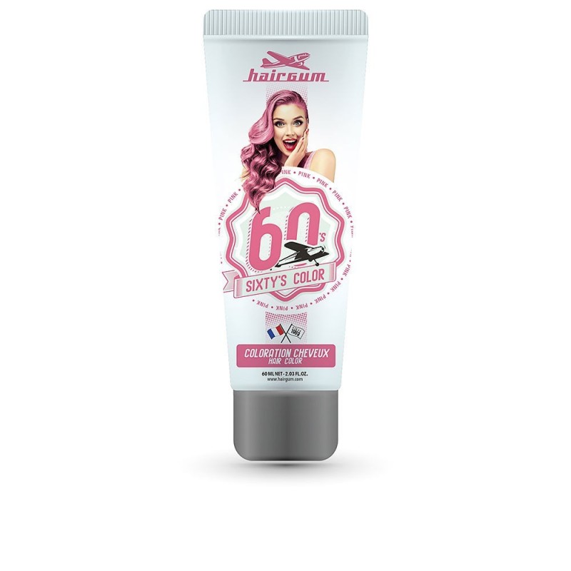 Hairgum Sixty's Color Hair Color Pink 60 ml