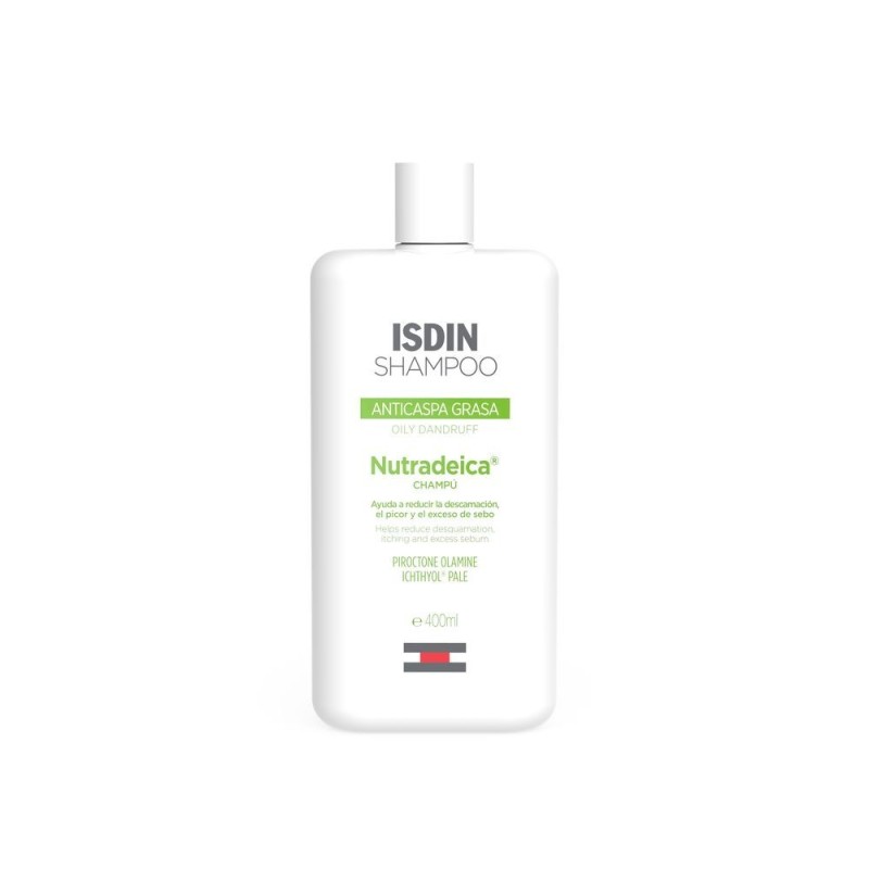 Isdin Nutradeica Champú Anticaspa Grasa 400 ml