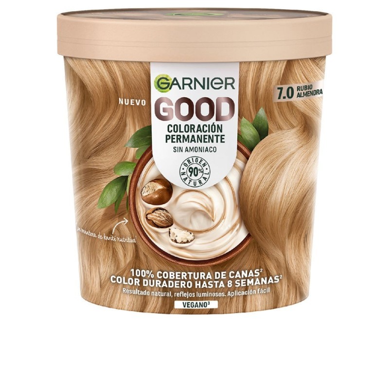 Garnier Tinte Good Coloración Permanente 7.0 Rubio Almendra 217 ml