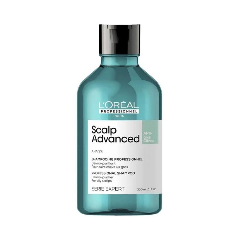 L'Oréal Scalp Advanced Champú Antigrasa 300 ml