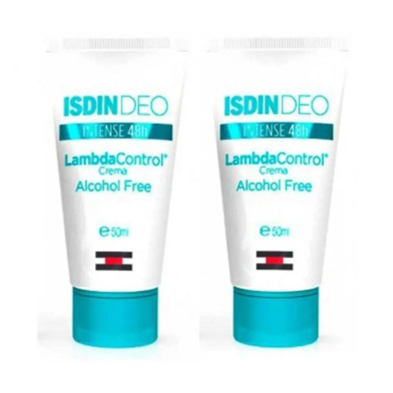 Isdin Control Intense 48h Desodorante en Crema Duo 2 x 50 ml