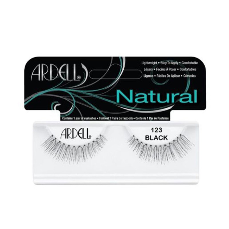 Ardell Natural Pestañas 123 Black 1 ud