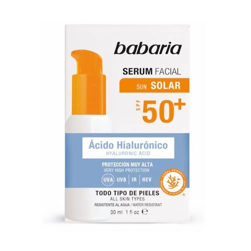 Babaria Solar Ácido Hialurónico Sérum Facial SPF50+ 30 ml