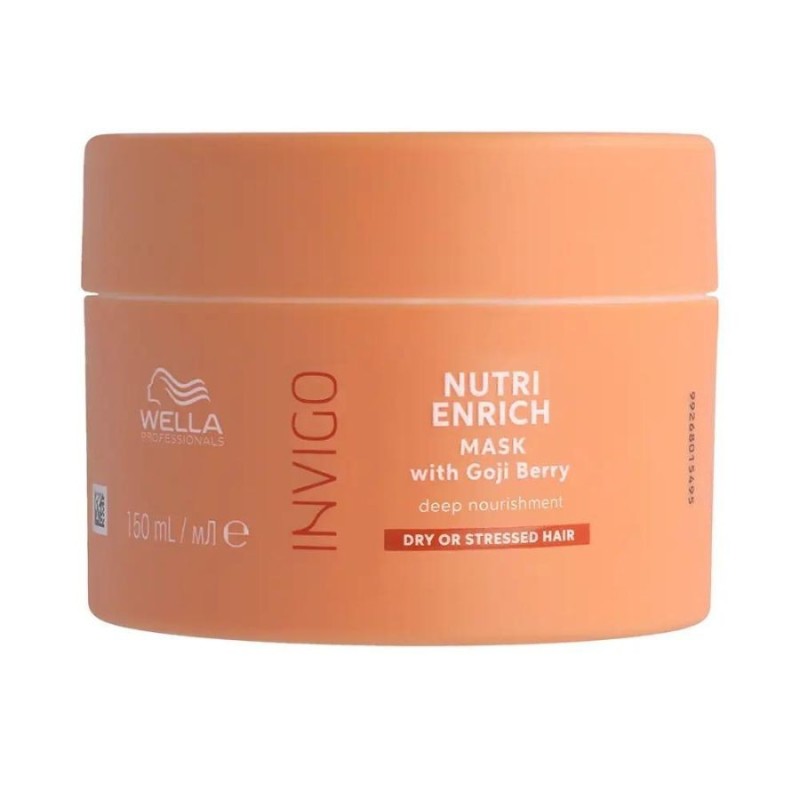 Wella Invigo Nutri-Enrich Mascarilla Nutrición Profunda Cabellos Secos/Dañados 150 ml