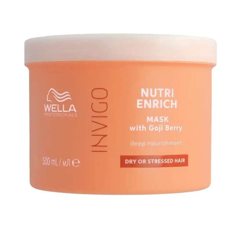 Wella Invigo Nutri-Enrich Mascarilla Nutrición Profunda Cabellos Secos/Dañados 500 ml