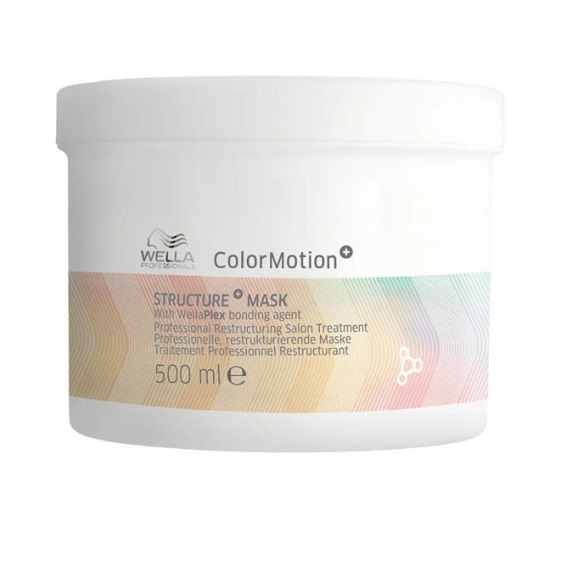 Wella Colormotion+ Mascarilla Structure+ Protección del Color Cabello Teñido 500 ml