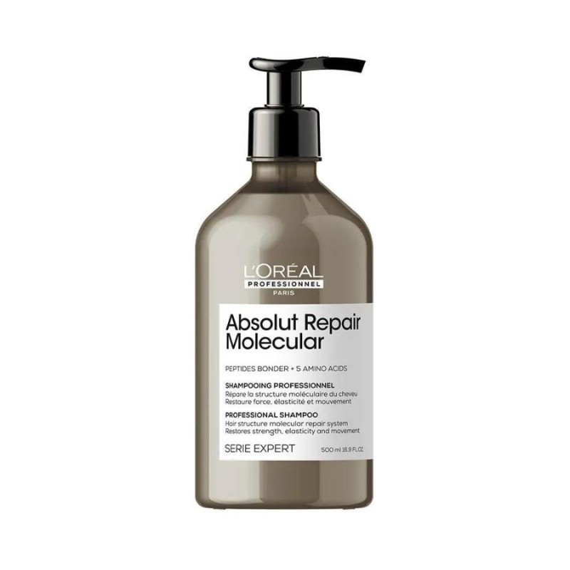 L'Oréal Absolut Repair Molecular Champú Profesional 500 ml
