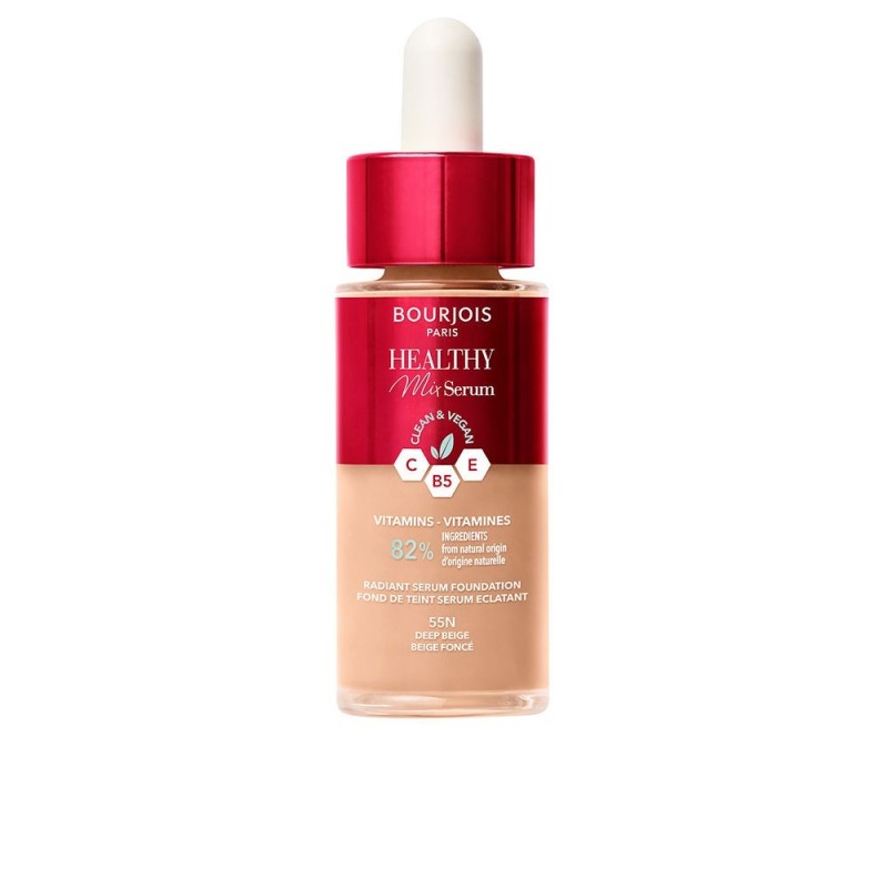 Bourjois Healthy Mix Serum Foundation Base de Maquillaje 55N Deep Beige 30 ml