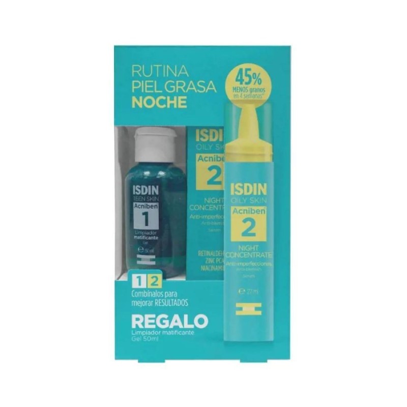 ACNIBEN SÉRUM CONCENTRADO DE NOCHE LOTE 2 pz