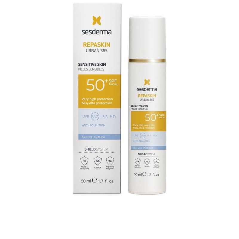 Sesderma Repaskin Urban 365 Fotoprotector Piel Sensible SPF50+ 50 ml