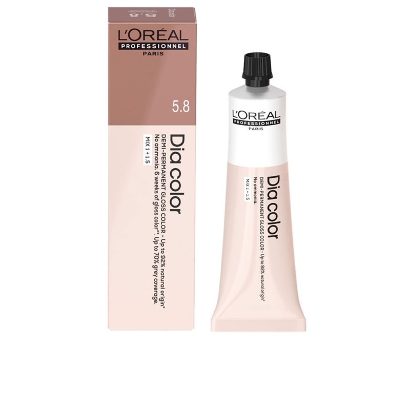 L'Oréal Dia Color Coloración Demi permanente Sin Amoniaco 5.5 Castaño Claro Caoba 60 ml