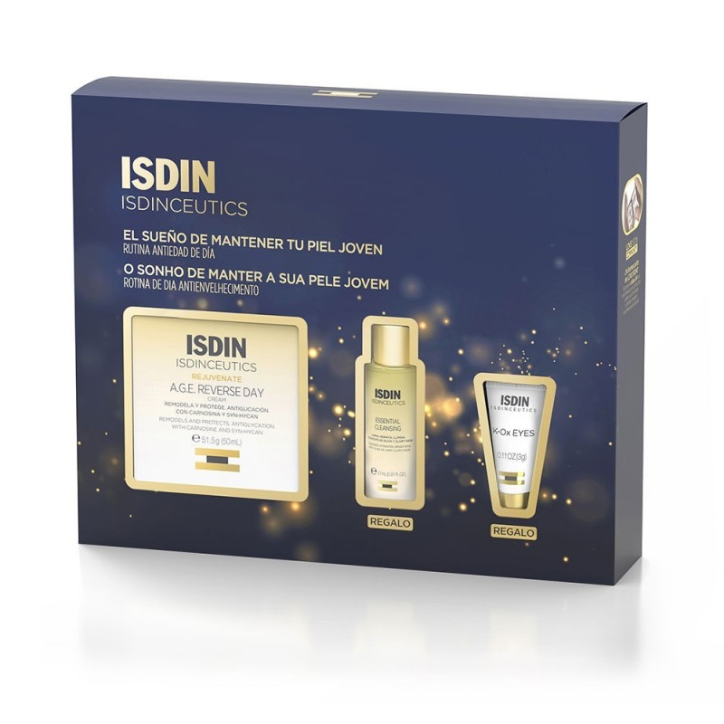 Isdin ISDINCEUTICS A.G.E. Reverse Day Crema Antiedad Estuche 3 pz