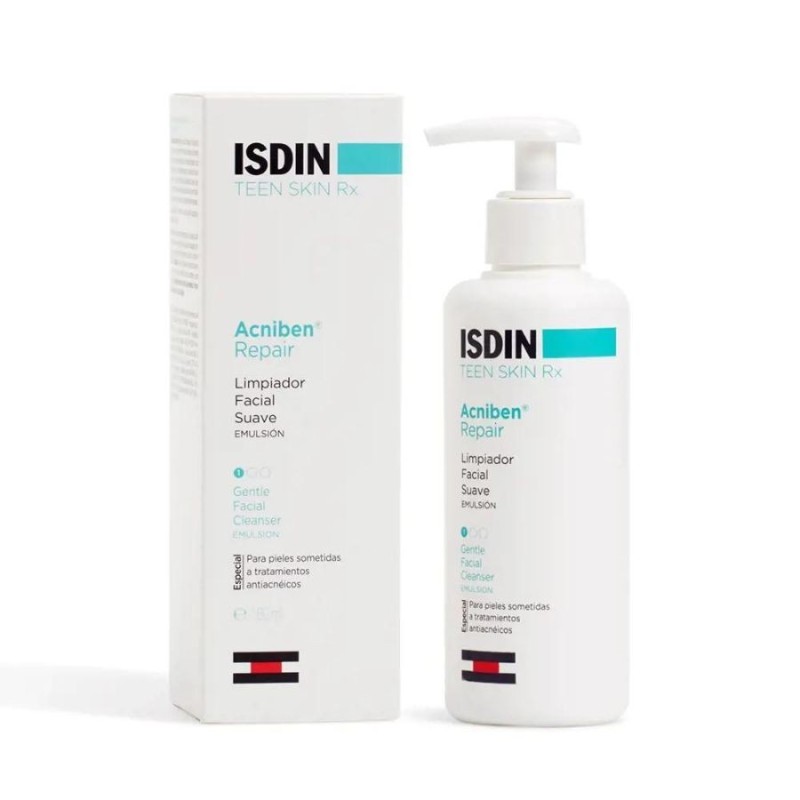 Isdin Acniben Repair Limpiador Facial Suave 180 ml