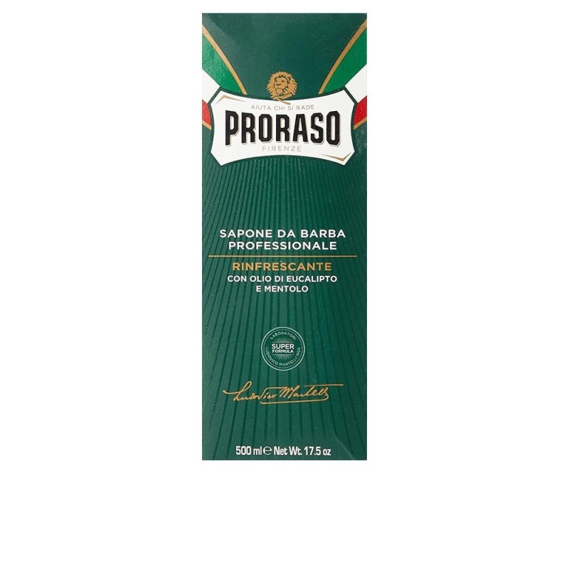 Proraso Profesional Crema de Afeitado Eucalipto-Mentol 500 ml