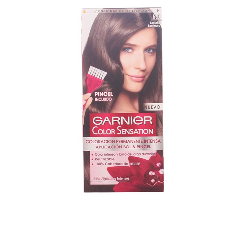 Garnier Tinte Color Sensation 5.0 Castaño Luminoso 110 gr
