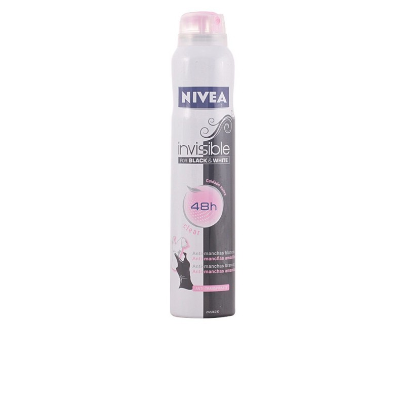 Nivea Black & White Invisible Desodorante Vaporizador 200 ml