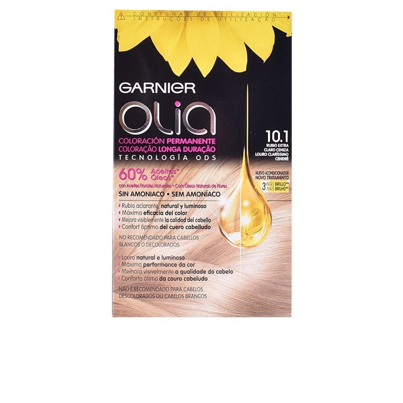 Garnier Tinte Olia Coloración Permanente 10.1 Rubio Extra Claro
