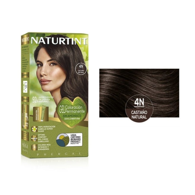 Naturtint Tinte Sin Amoniaco 4N Castaño Natural 170 ml