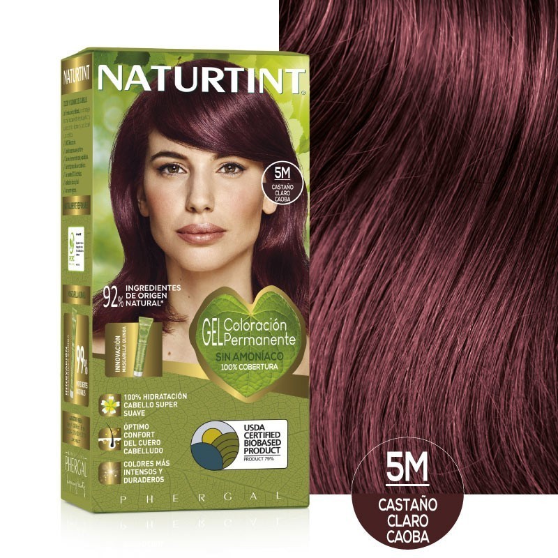 Naturtint Tinte Sin Amoniaco 5M Castaño Claro Caoba 170 ml