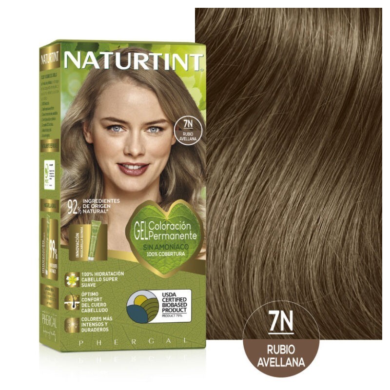 Naturtint Tinte Sin Amoniaco 7N Rubio Avellana 170 ml