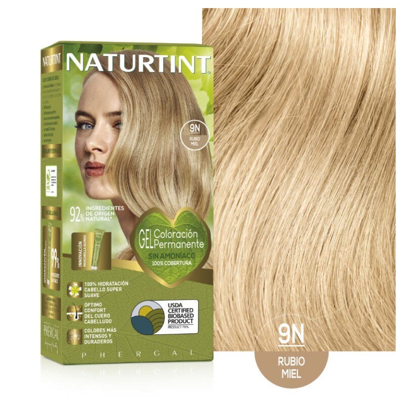 Naturtint Tinte Sin Amoniaco 9N Rubio Miel 170 ml