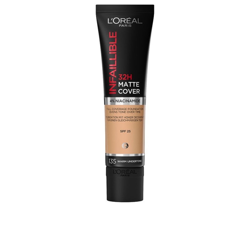 INFAILLIBLE 32H matte cover foundation 135 radiant vanilla 30 ml