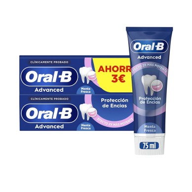 PROTECCION ENCIAS pasta dentífrica 2 x 75 ml
