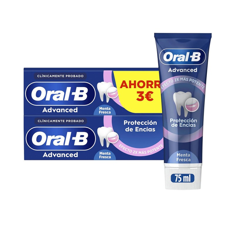 PROTECCION ENCIAS pasta dentífrica 2 x 75 ml