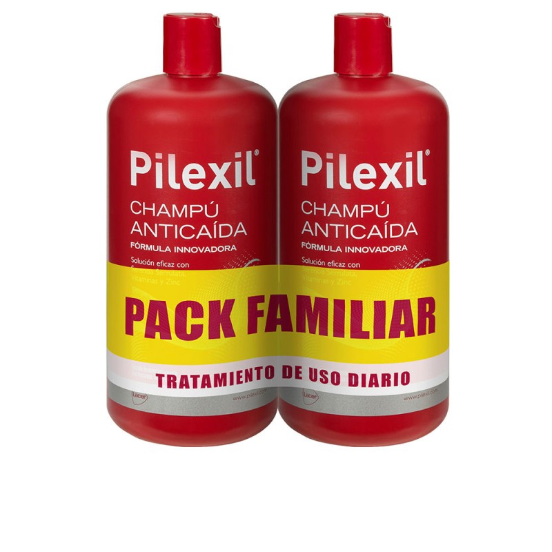 PILEXIL CHAMPÚ anticaída pack 2 x 900 ml