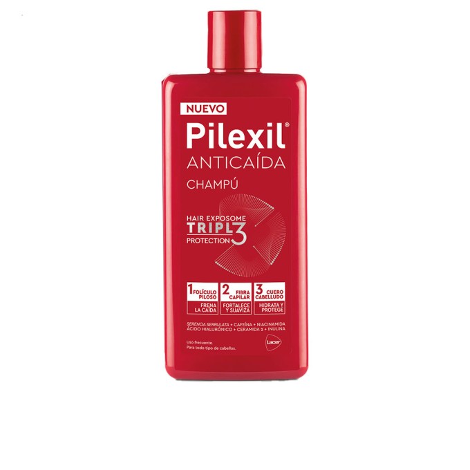 PILEXIL ANTICAÍDA champú triple protección 275 ml