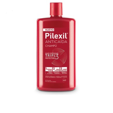 PILEXIL ANTICAÍDA champú triple protección 450 ml