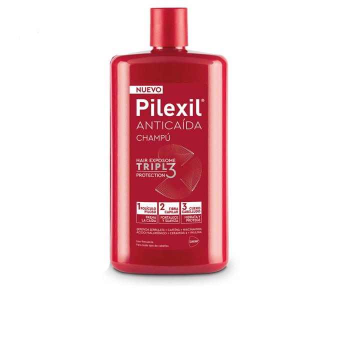 PILEXIL ANTICAÍDA champú triple protección 450 ml