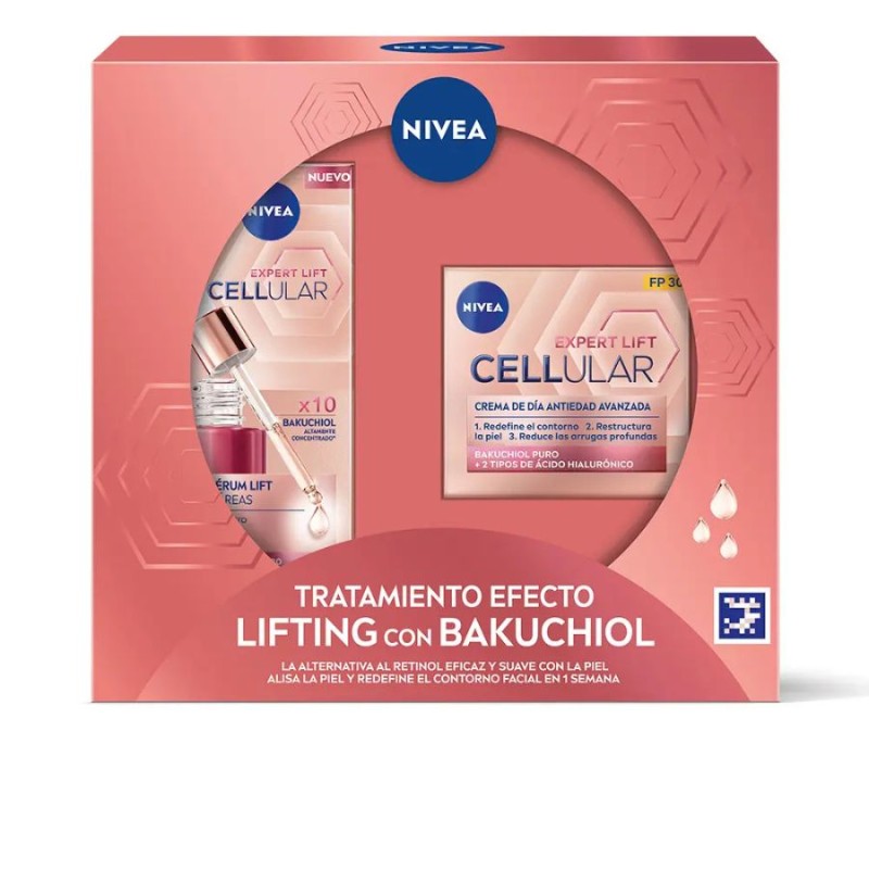 Nivea Tratamiento Efecto Lifting con Bakuchiol Estuche 2 pz