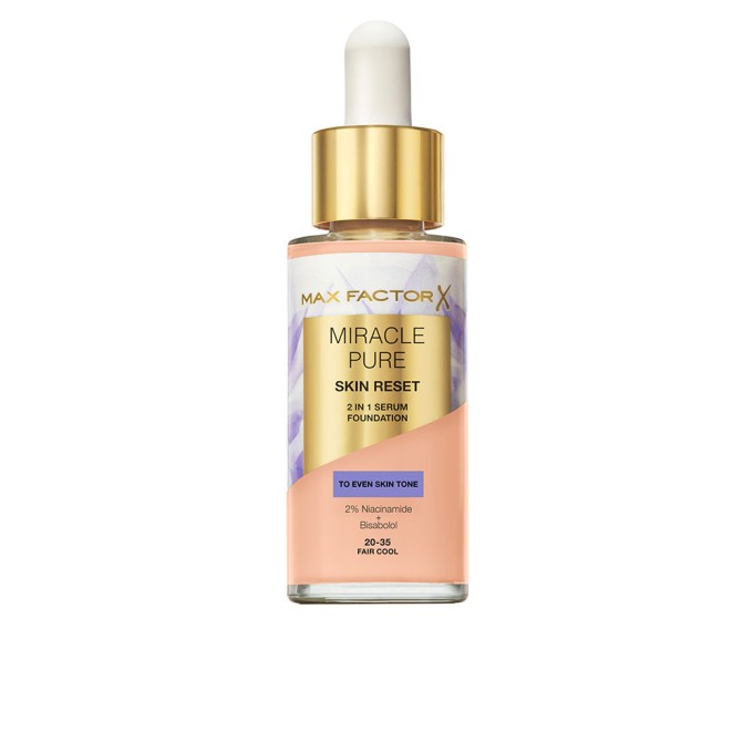 MIRACLE PURE serum renovador 2 en 1 Fair Cool 30 ml