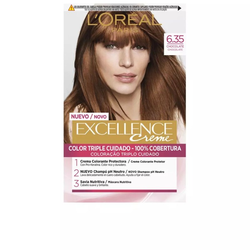 L'Oréal Tinte EXCELLENCE Creme 6.35 Chocolate 192 ml