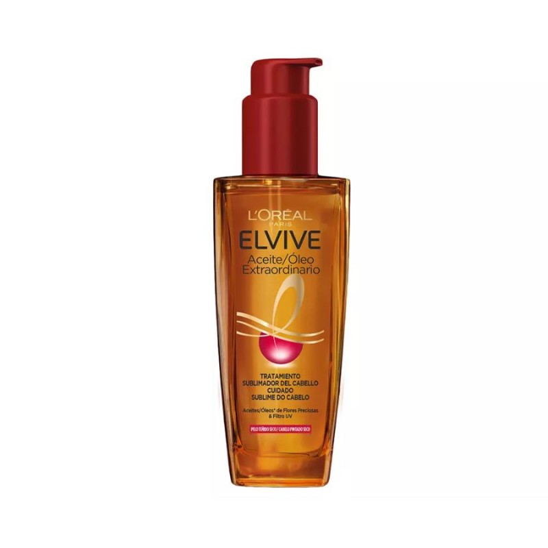 L'Oréal ELVIVE Aceite Extraordinario Cabello Teñido 100 ml