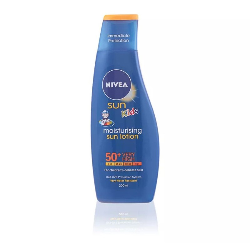 Nivea Sun Niños Protector Hidratante Waterproof SPF50+ 200 ml